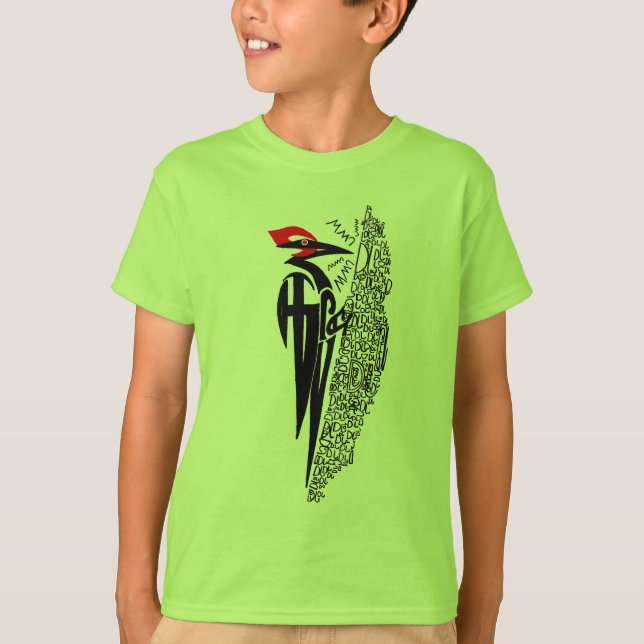 Camiseta Woopecker Cherokee (Dalala) - o T do miúdo (Frente)