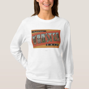Camiseta Wooster, letra ScenesWooster de OhioLarge, OH