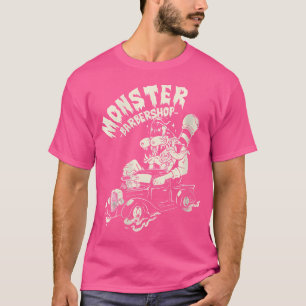 Camiseta Wor Horror Art Ratfink Monster Barbershop Psychobi