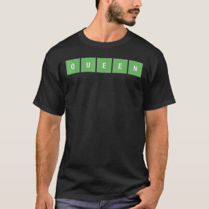 Camiseta Word Game Crossword Puzzle Queen