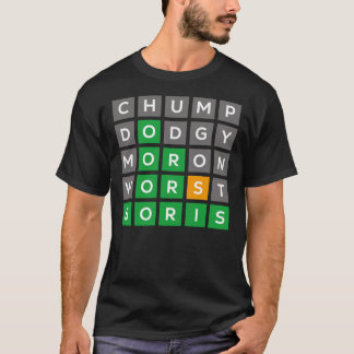 Camiseta Wordle Tory Boris Edition No1 Classic T-Shirt