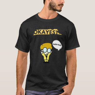Camiseta Words Okayer Programmer Engraçado Presente para So