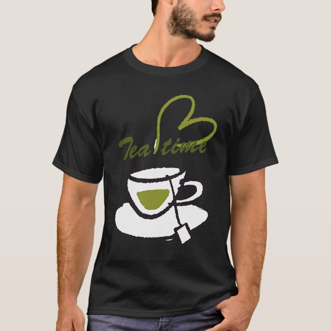 Camiseta Work and life balance Love Tea time Fun   2 (Frente)