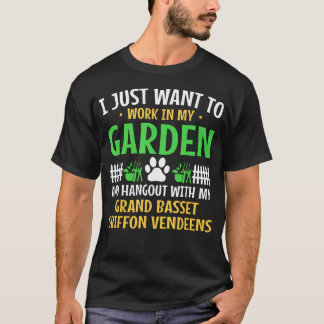 Camiseta Work Garden Hang Out Grand Basset Griffon Vendeens