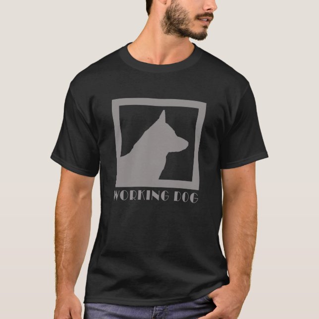 Camiseta Working Dog German Shepherd (Frente)