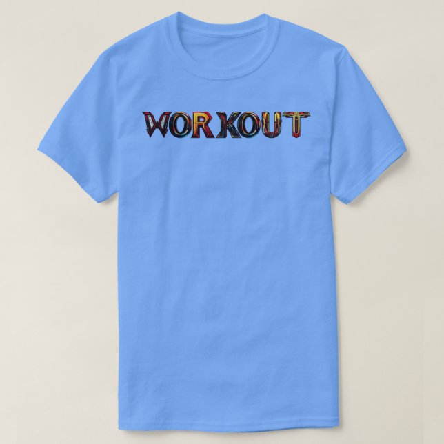 Camiseta Workout 1 (Frente do Design)