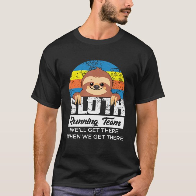 Camiseta Workout de Executante de Equipe em Execução na Lar (Frente)