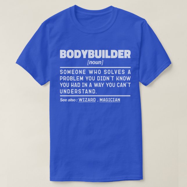Camiseta Workout de Malhação de Definição Noun do Criador d (Frente do Design)