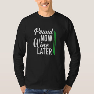 Camiseta Workout de Malhação de Giro de Vinho - Libra de Vi