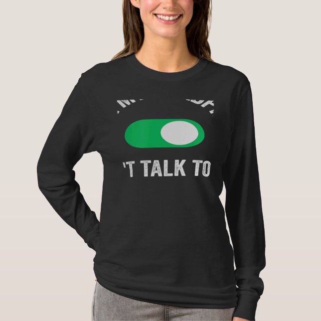 Camiseta Workout don't talk to me (Frente)