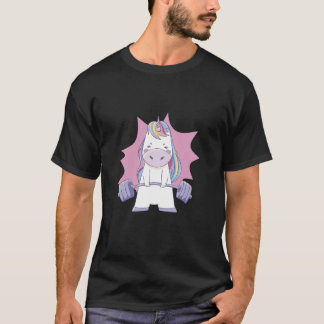 Camiseta Workout Gym Unicorn