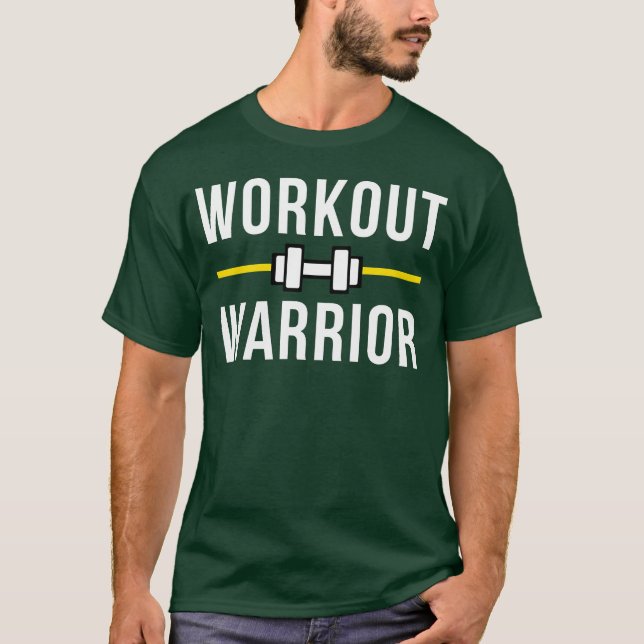 Camiseta Workout Warrior 70s retro (Frente)