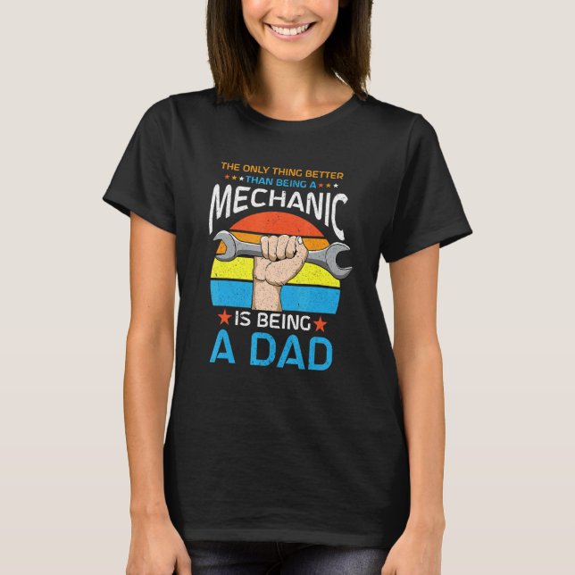Camiseta Workshop Mecatrônico Automóvel Mecânico (Frente)