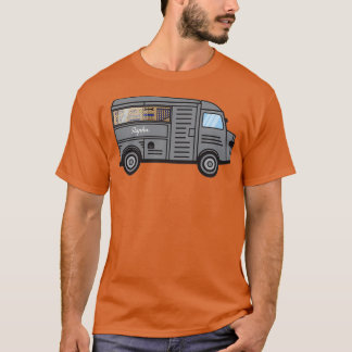 Camiseta Workshop sobre o Rapha Truck Mobile
