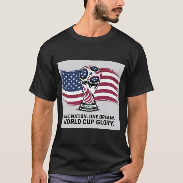 Camiseta World Cup Glory – USA Soccer T-Shirt (Frente)