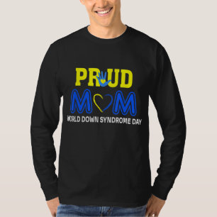 Camiseta World Down Syndrome Day Mãe - Sensibilização 21 de