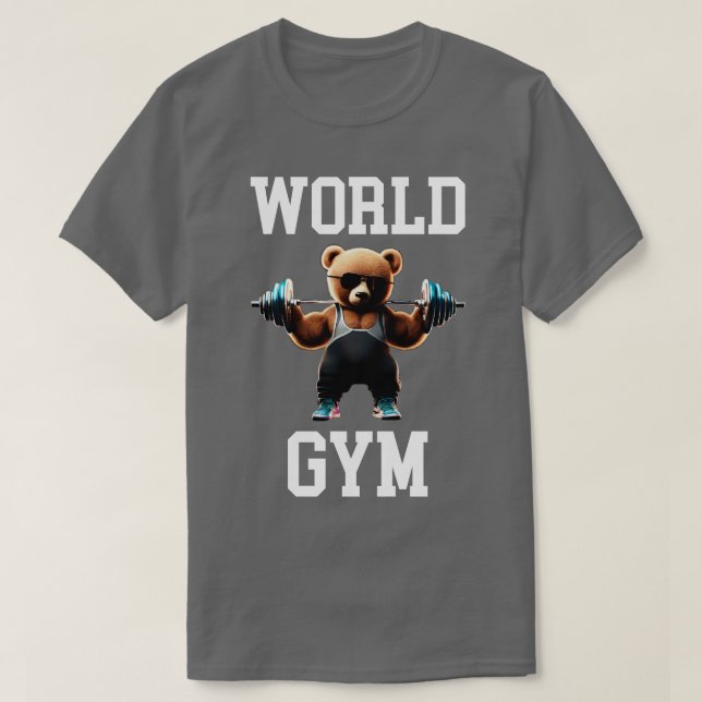 Camiseta World Gym 5 (Frente do Design)