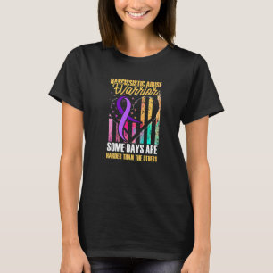 Camiseta World Narcissist Abuso Consciencialização Pesquisa