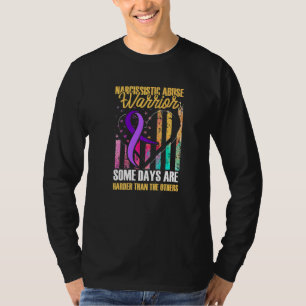 Camiseta World Narcissist Abuso Consciencialização Pesquisa