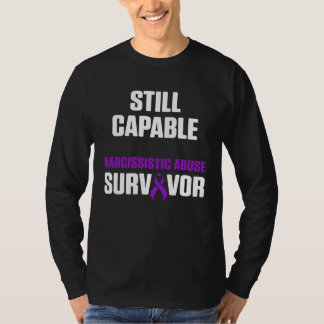 Camiseta World Narcissistic Abuse Awareness Capable Survivo