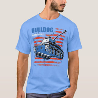 Camiseta World of Tanks M41 Walker Bulldog (Laranja Stripes