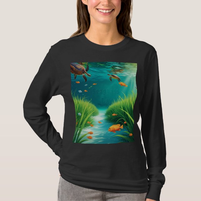 Camiseta World Sea grass Day (Frente)