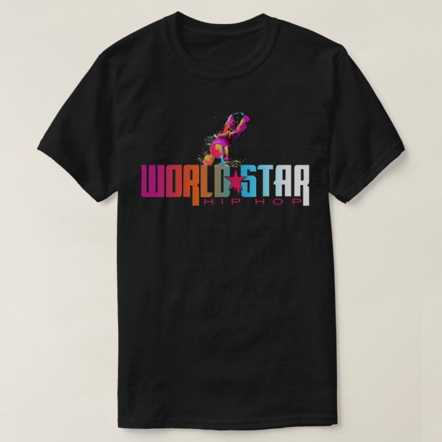 Camiseta world star hip hop wshh trending Classic Essential (Frente do Design)