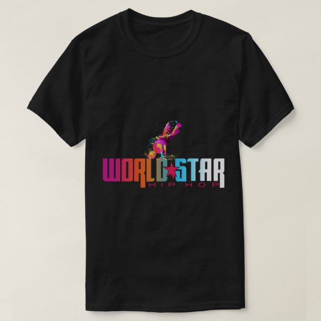 Camiseta world star hip hop wshh trending Classic T-Shirt C (Frente do Design)