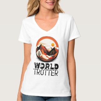 Camiseta World Trotter - Aventura en el Horizonte