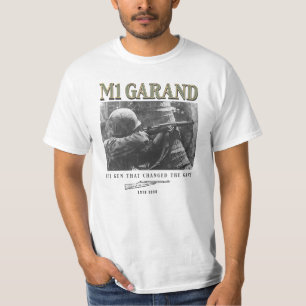 Camiseta World War 2 Weapon M1 Garand Rifle