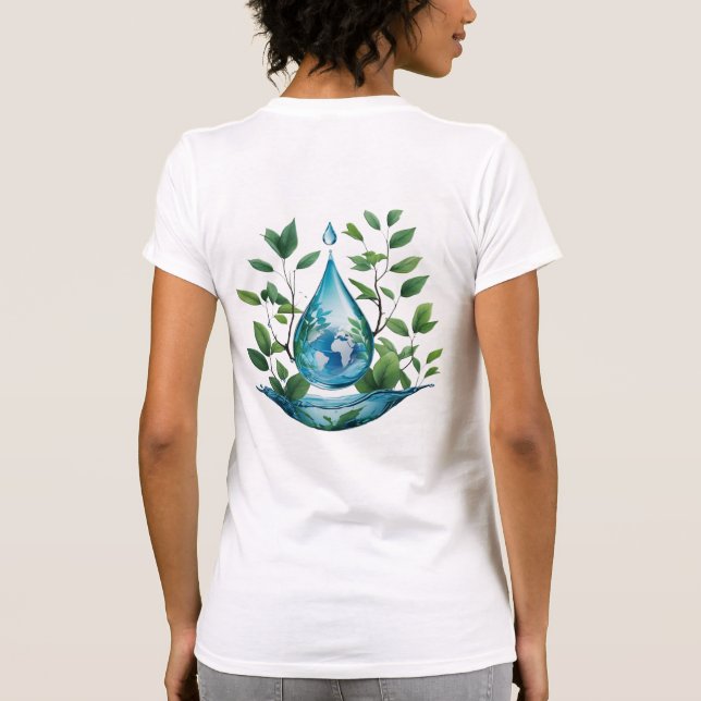 Camiseta World Water Day (Verso)