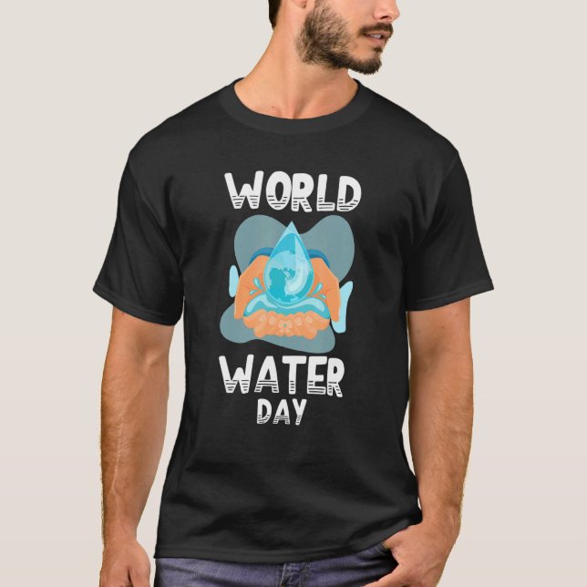 Camiseta World Water Day United Nations (Frente)