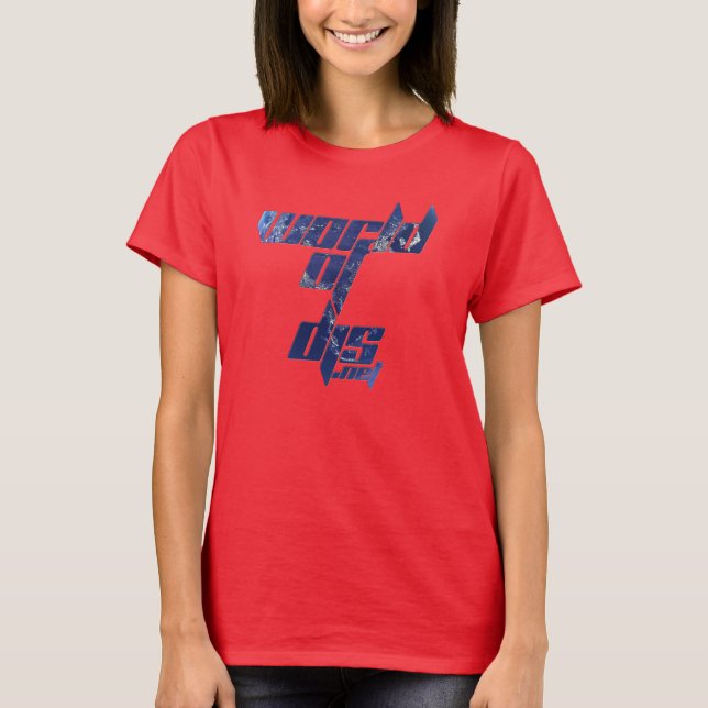 Camiseta Worldofdjs Women Ringer Tee (Frente)
