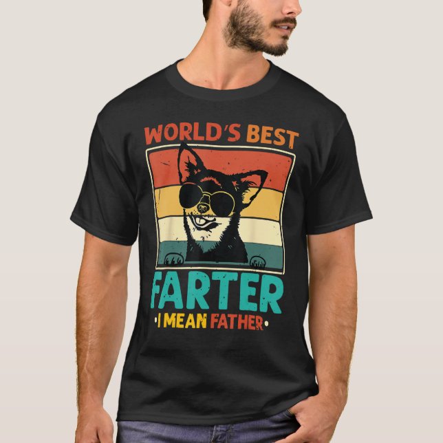 Camiseta Worlds Best Farter I Mean Father Best Dad Ever Coo (Frente)