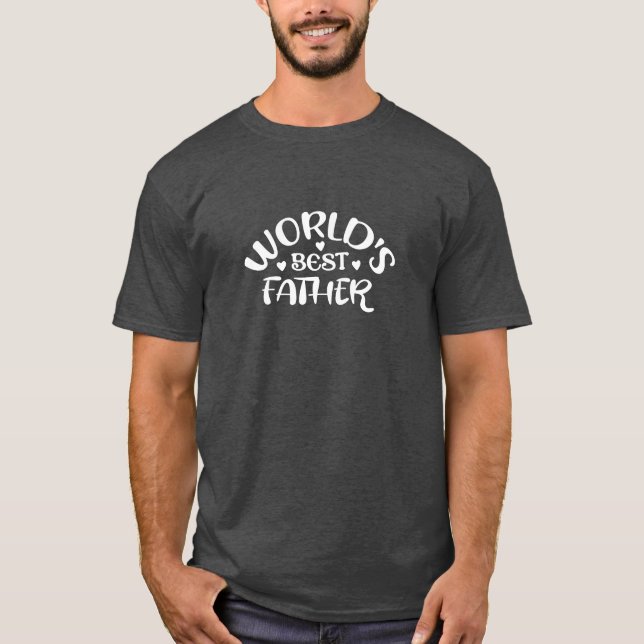 Camiseta Worlds best Father T-Shirt (Frente)
