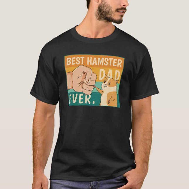 Camiseta World's Best Hamster Dad Costume For Animal Lovers (Frente)