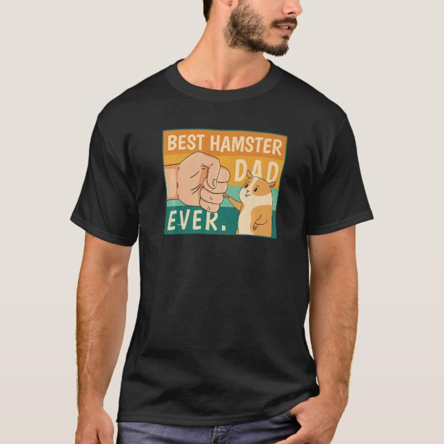 Camiseta World's Best Hamster Dad Costume For Animal Lovers (Frente)