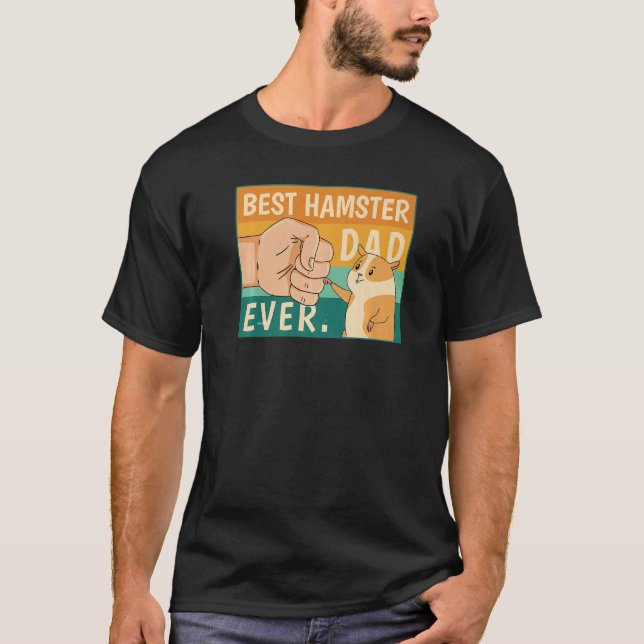 Camiseta World's Best Hamster Dad Costume For Animal Lovers (Frente)