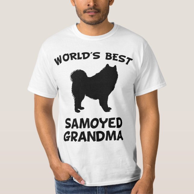 Camiseta World's Best Samoyed Grandma Dog Owner (Frente)