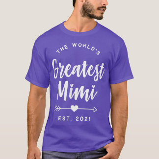 Camiseta World's Greatest Mimi Est