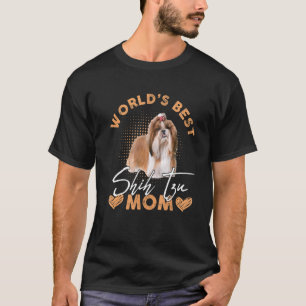Camiseta Worldu2019s Best Shih Tzu Mãe Dog Women