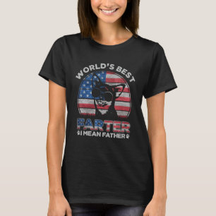 Camiseta Worldu2019s Melhor Farter Quero Dizer Pai Melhor E