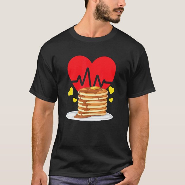 Camiseta Worldu2019s Melhor Pancake de Pancake (Frente)