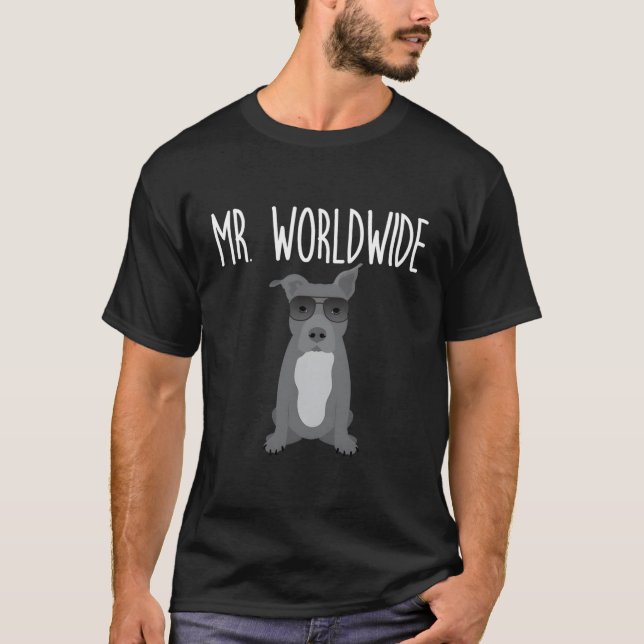 Camiseta Worldwide Pitbull (Frente)