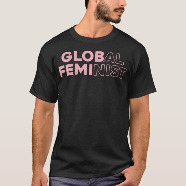 Camiseta Worldwide Rights Global Feminist Equality Empowerm (Frente)