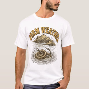 Camiseta Worm Weather – Dia de Chover Divertido de