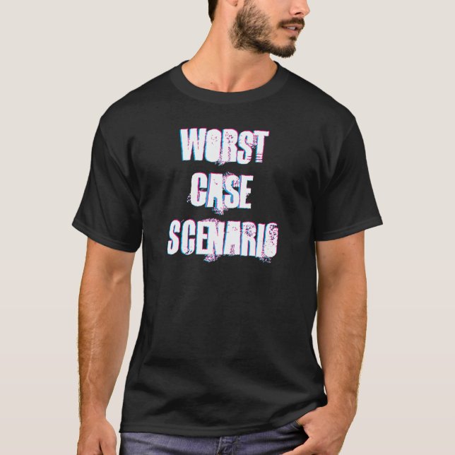 Camiseta Worst Case Scenario Print (Frente)