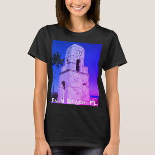 Camiseta Worth Avenue Clock Tower - Palm Beach, FL T-Shirt