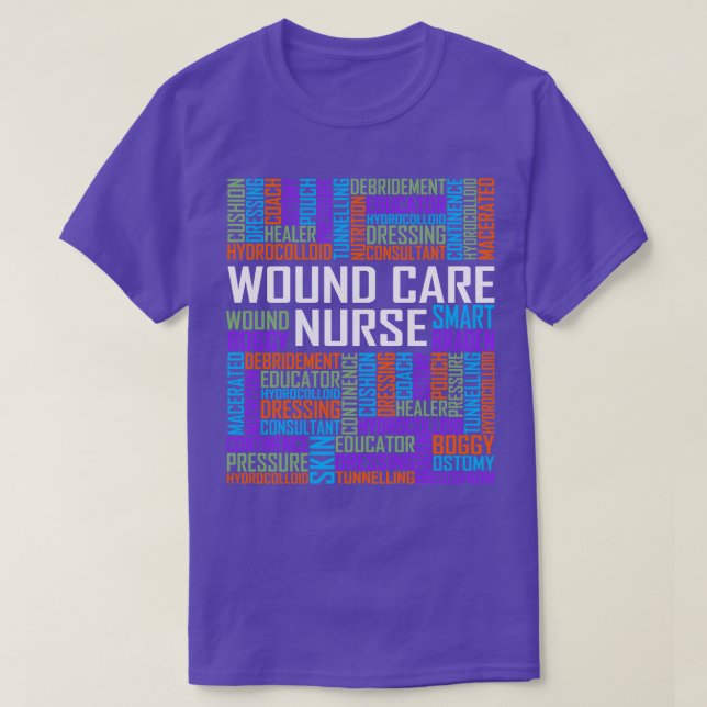 Camiseta Wound e Nurse Words (Frente do Design)
