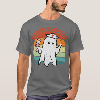 Camiseta Wound Whisperer Ghost Nurse Boo Halloween 2022 Nur